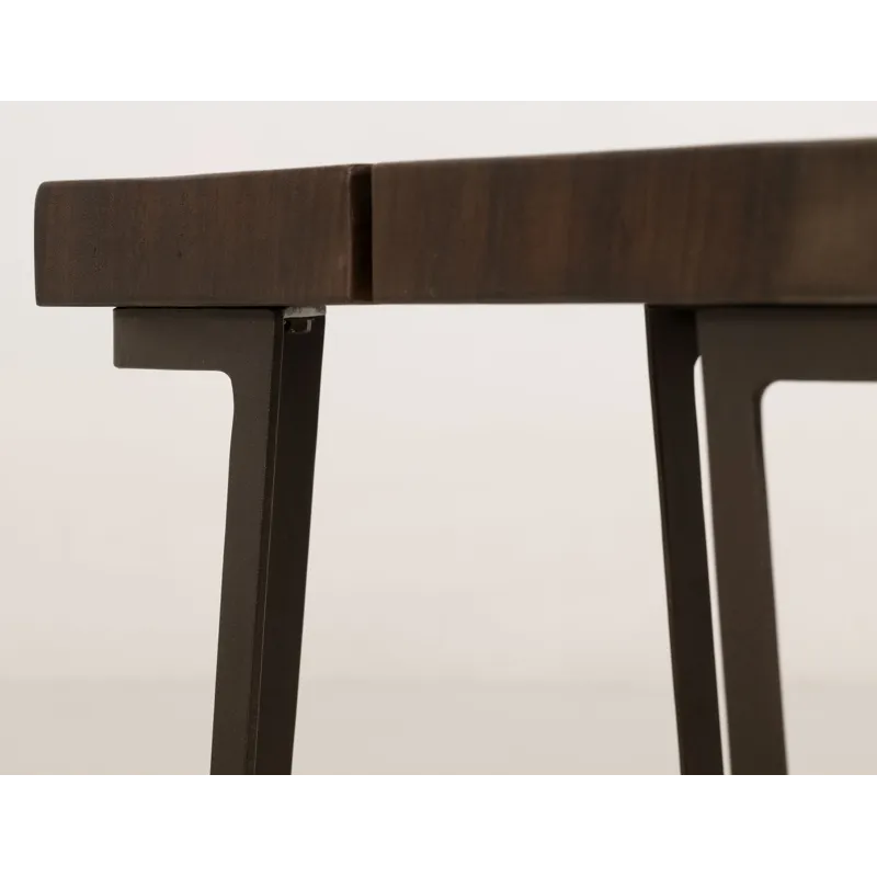 Walnut Chairside Table