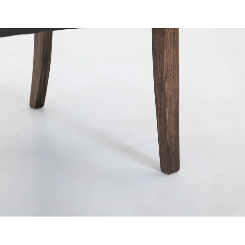 Walnut Upholstered Chair