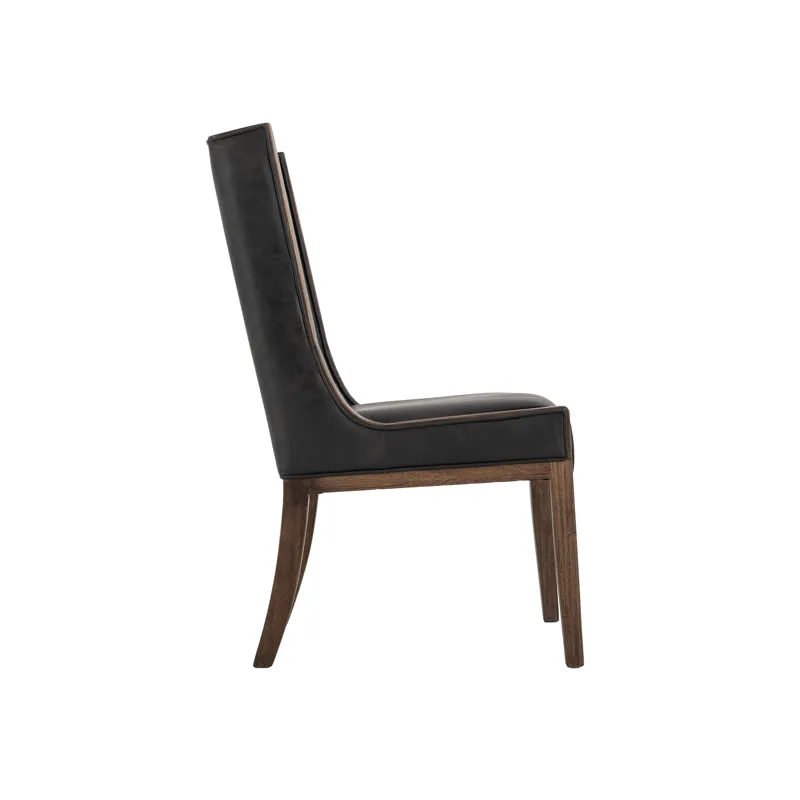 Walnut Upholstered Chair