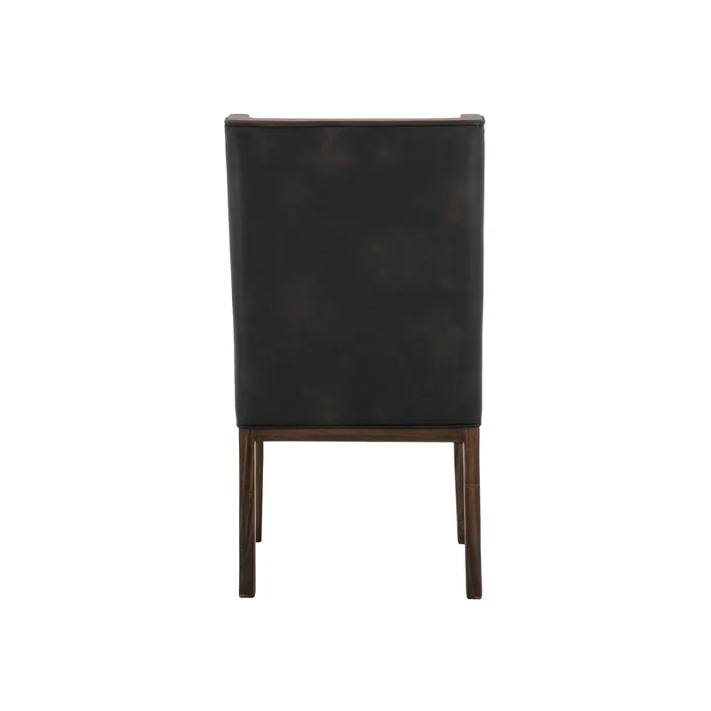 Walnut Upholstered Chair