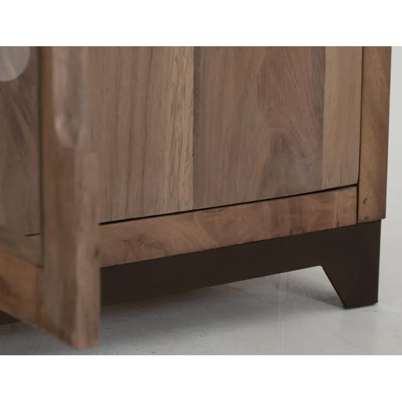 Natural Parota TV Stand