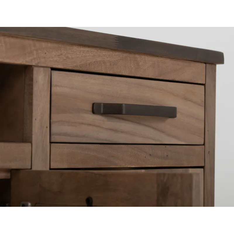 Natural Parota TV Stand