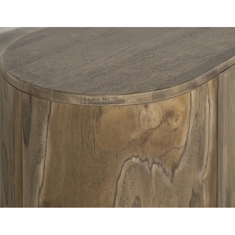 White Balam TV Stand