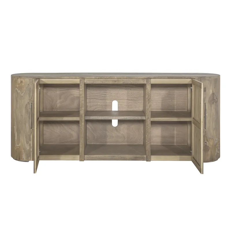 White Balam TV Stand