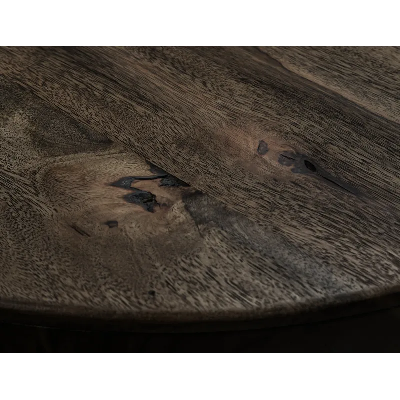 Black Balam Chairside Table