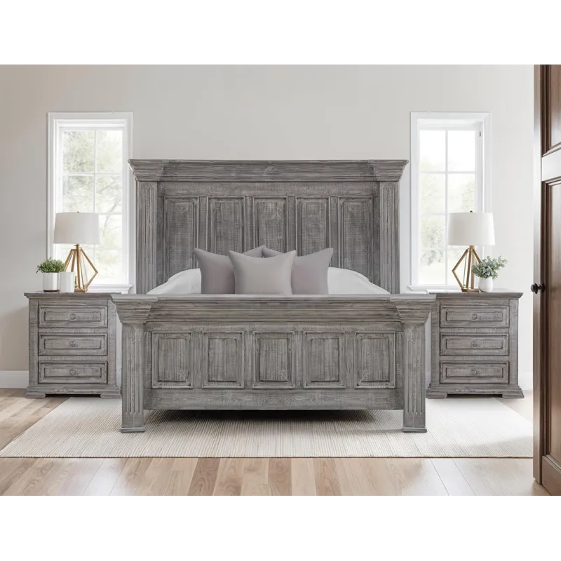 Terra Gray Queen Bed