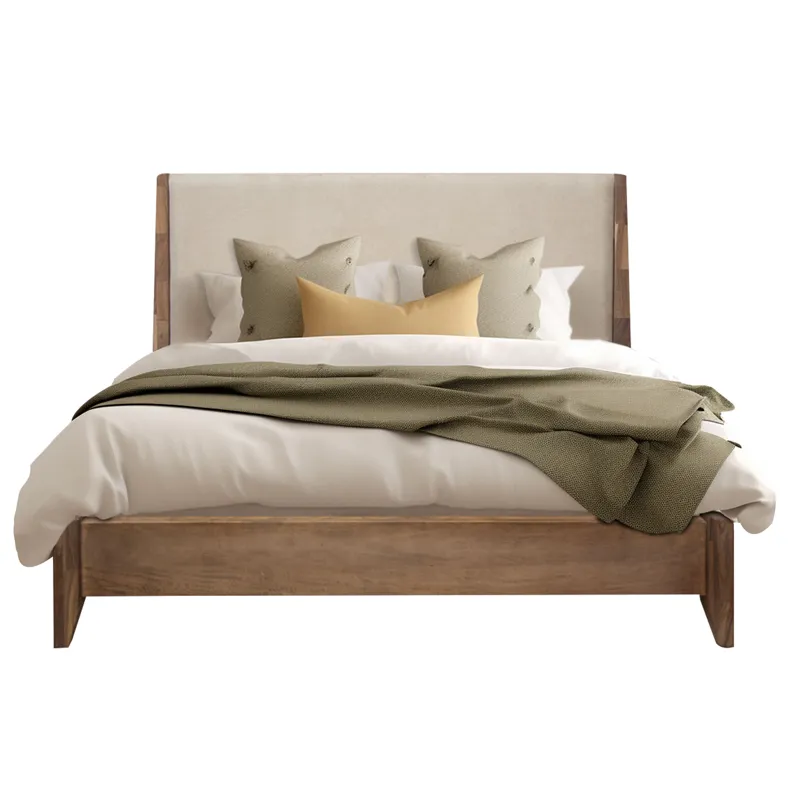 Parota Nova Upholstered Queen Bed