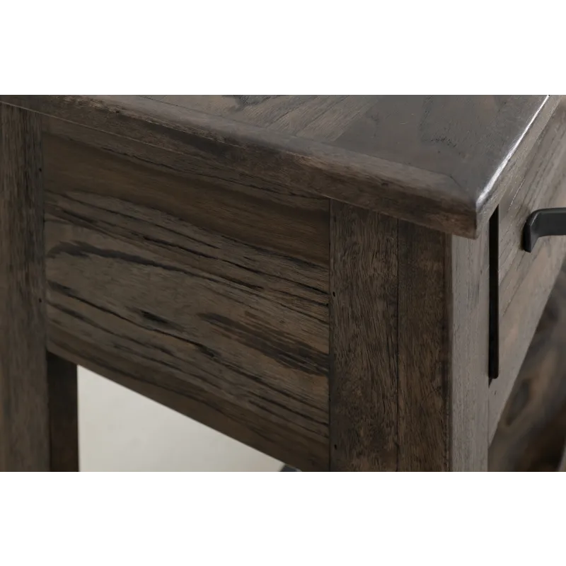 Dark Teak Sofa Table