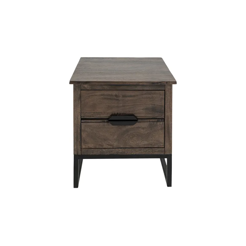 Dark Mita End Table