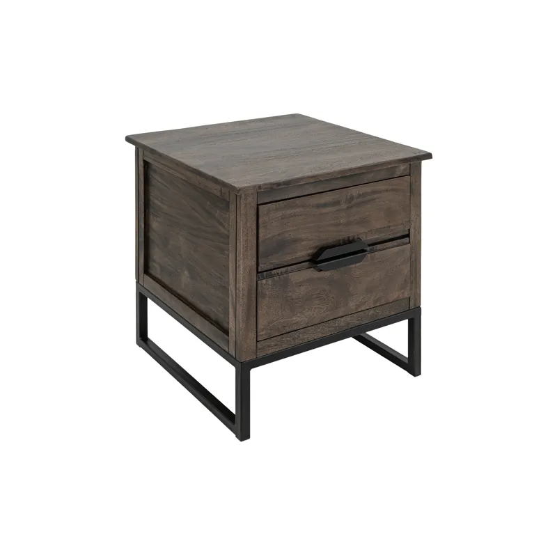 Dark Mita End Table