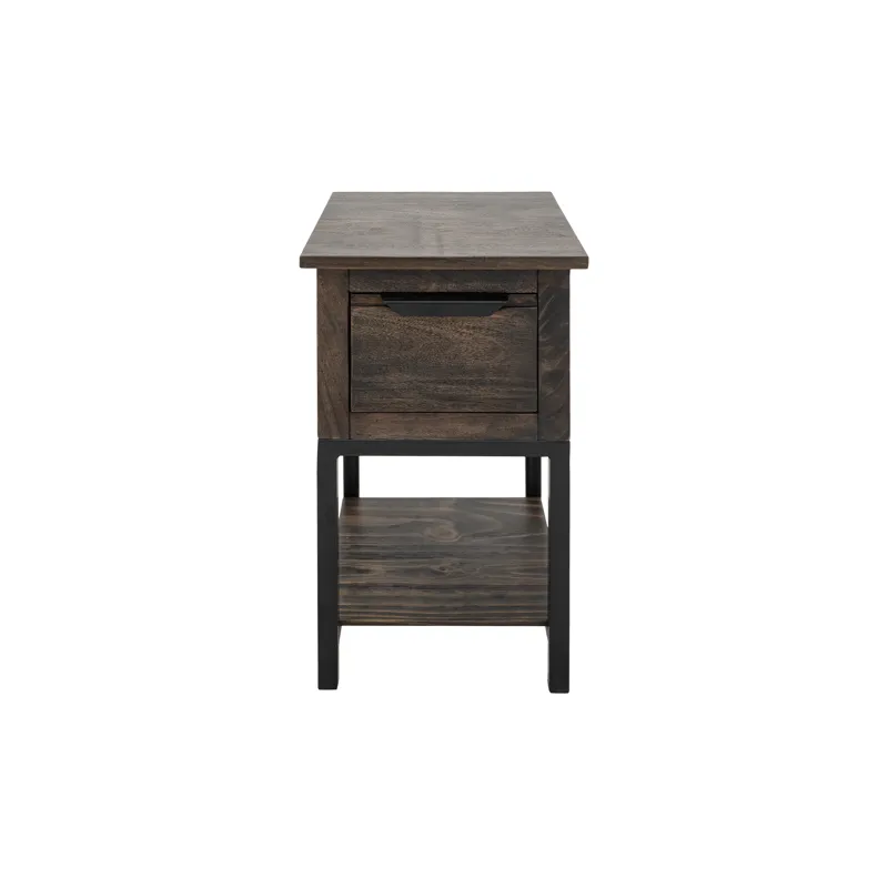Dark Mita Chairside Table