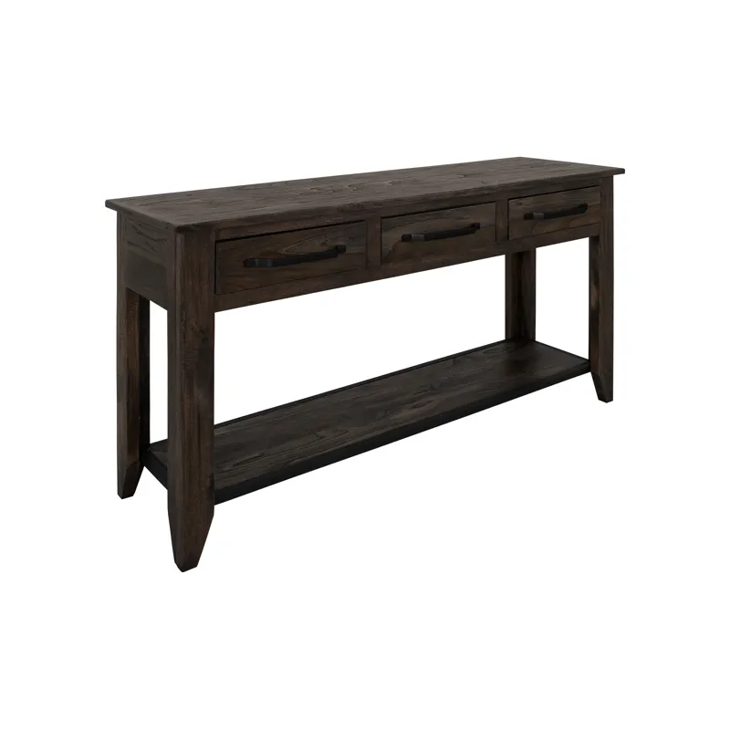 Dark Teak Sofa Table