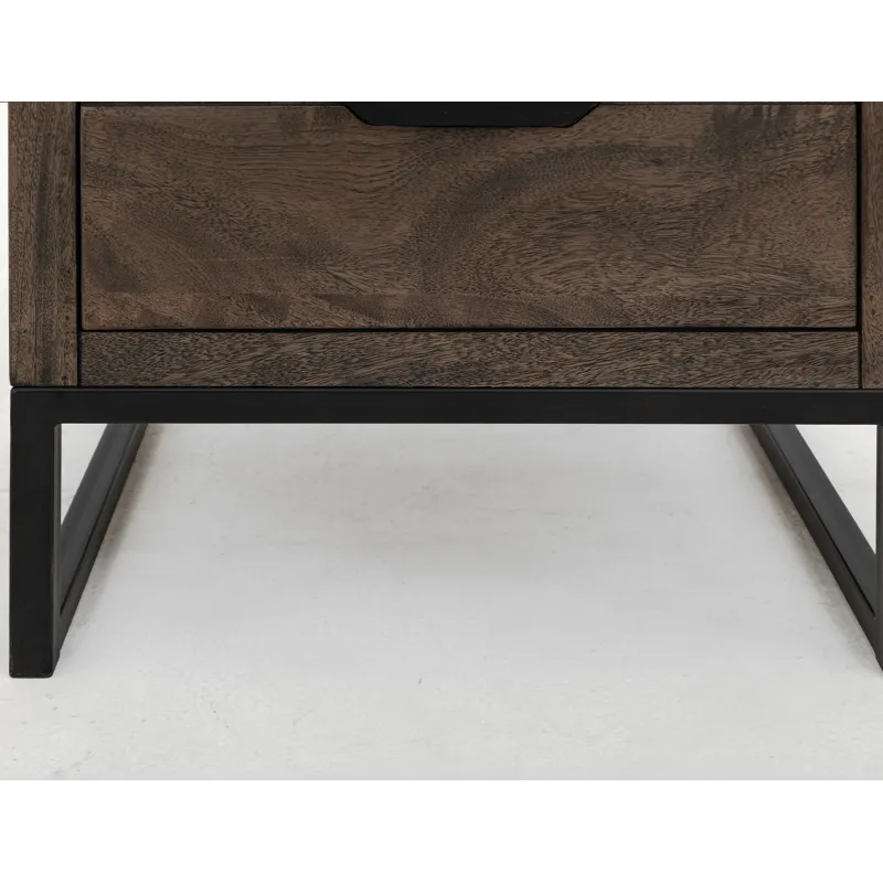 Dark Mita End Table
