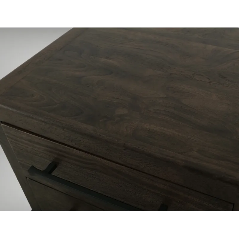 Black Merida Nightstand