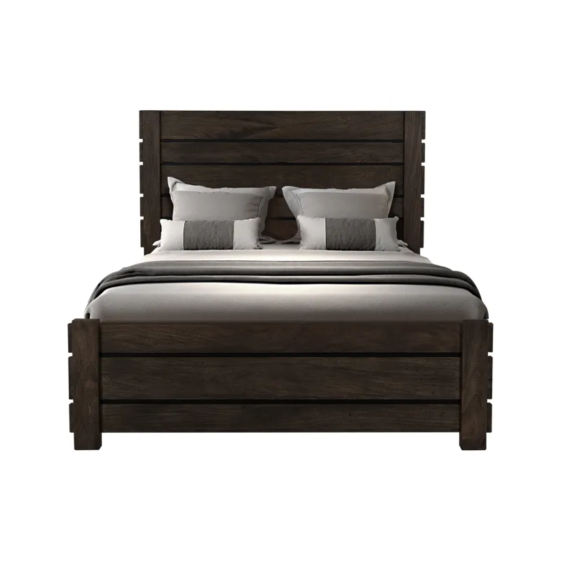 Black Merida King Headboard