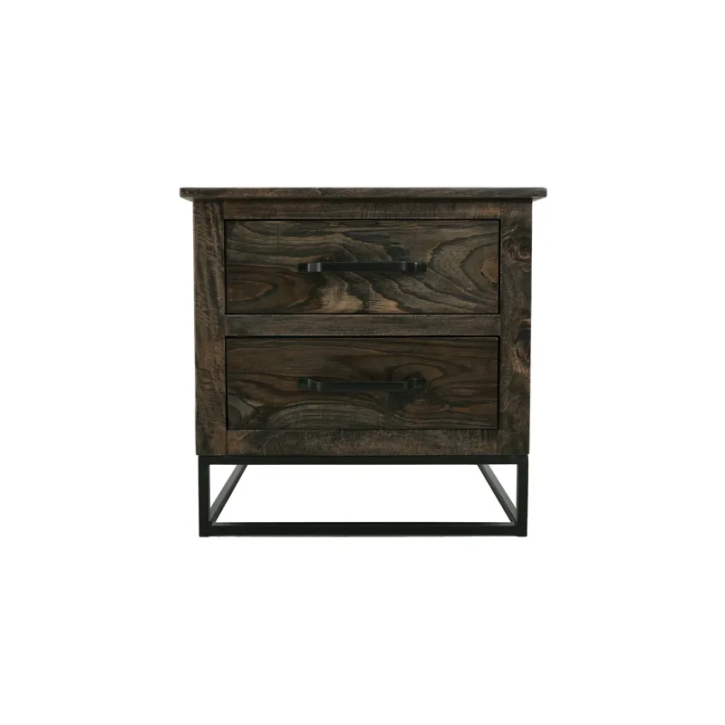 Dark Teak Nightstand