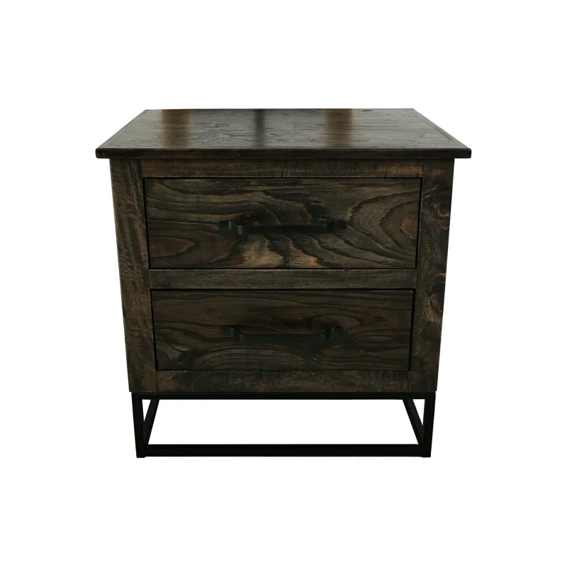 Dark Teak Nightstand