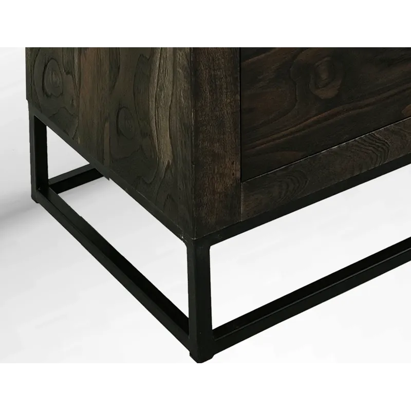 Dark Teak Nightstand