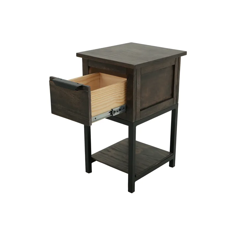 Dark Mita Chairside Table