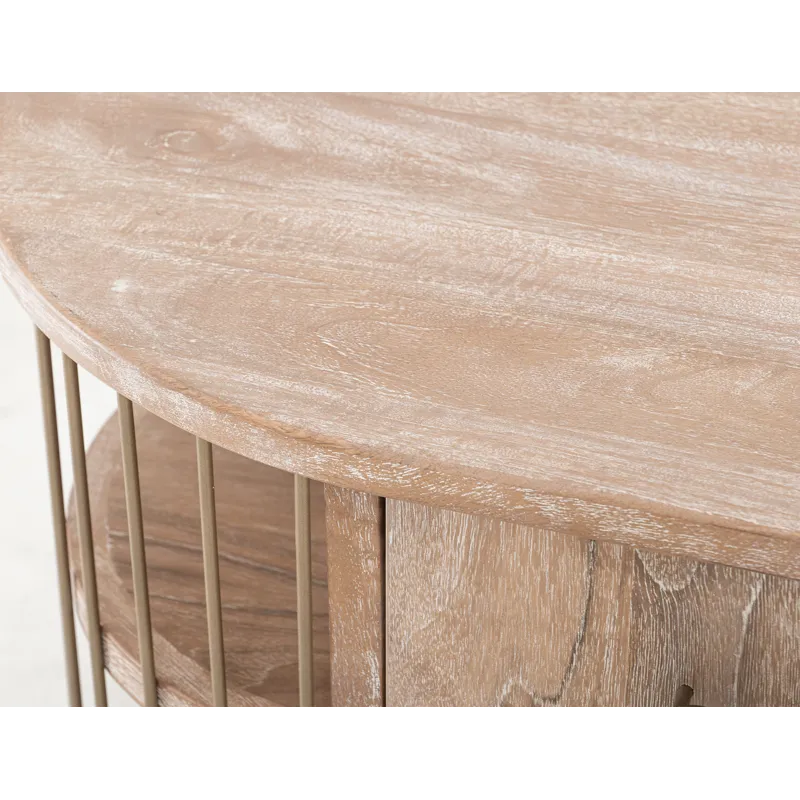 White Balam Kitchen Island