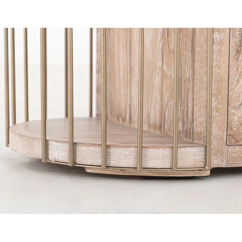 White Balam Kitchen Island
