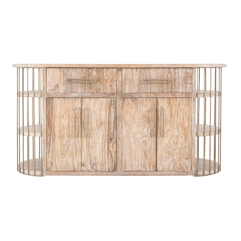 White Balam Kitchen Island