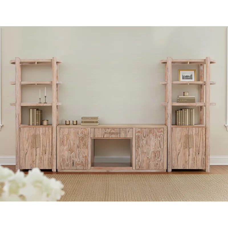 White Balam TV Stand