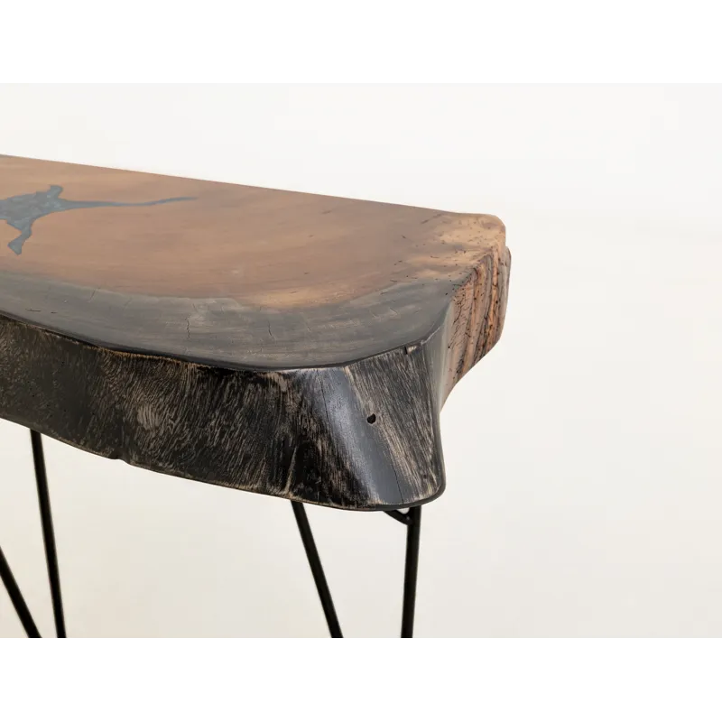 Parota Epoxy Sofa Table
