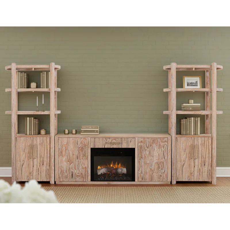 White Balam TV Stand