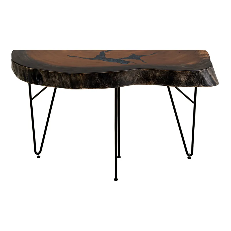 Parota Epoxy Sofa Table
