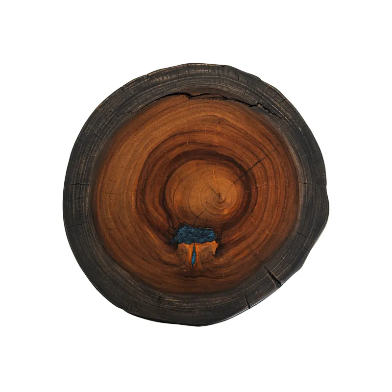 Parota Epoxy End Table
