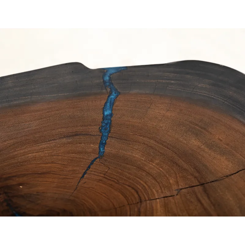 Parota Epoxy Cocktail Table
