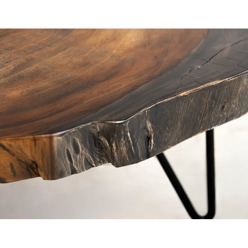 Parota Epoxy Cocktail Table