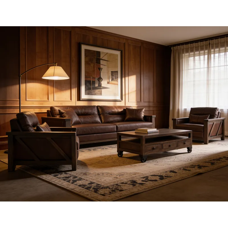 Walnut Sofa