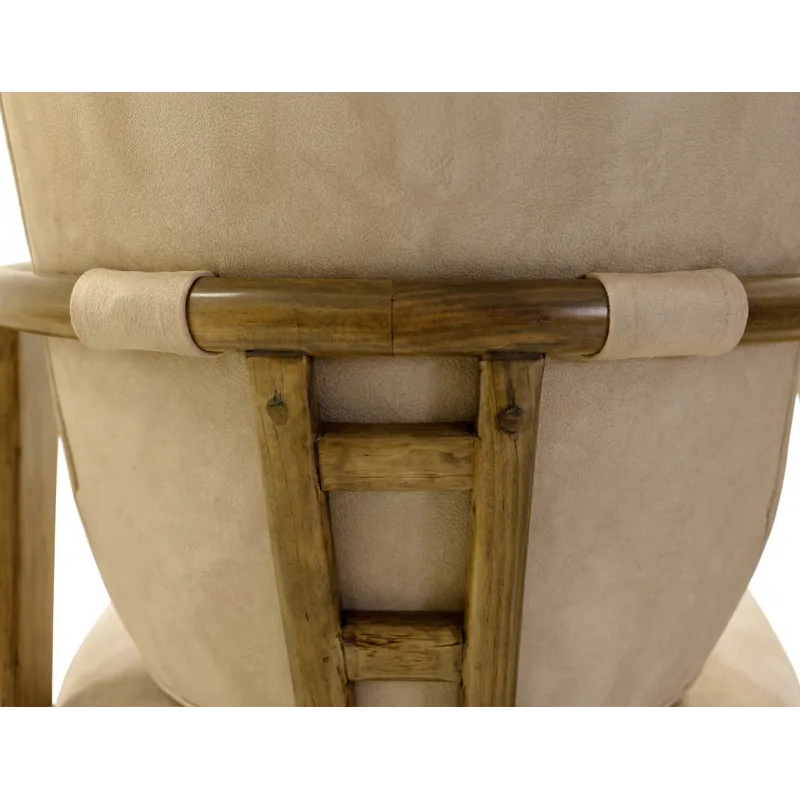 Silver Upholstered Chair