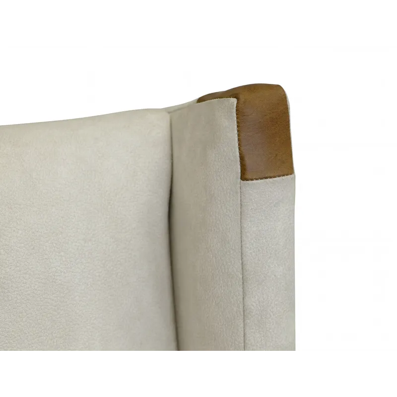 Silver Upholstered Chair
