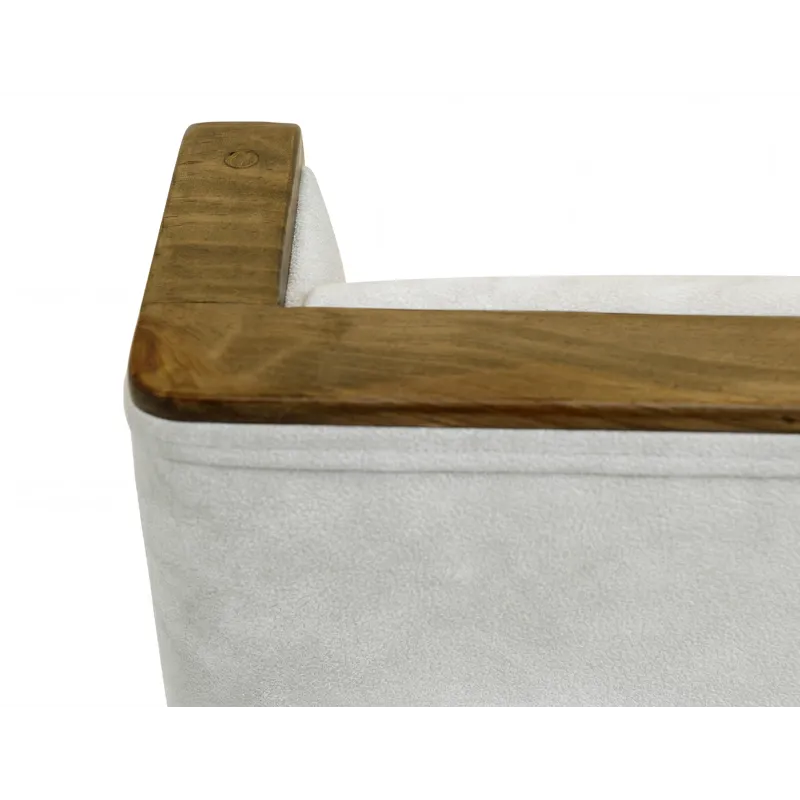 Silver Upholstered Chair