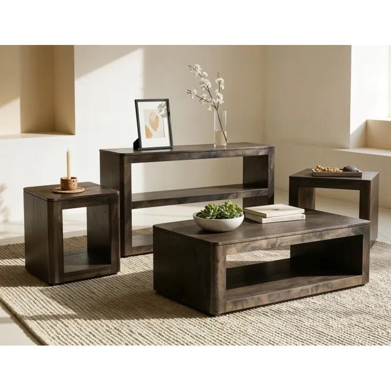 Black Balam Sofa Table
