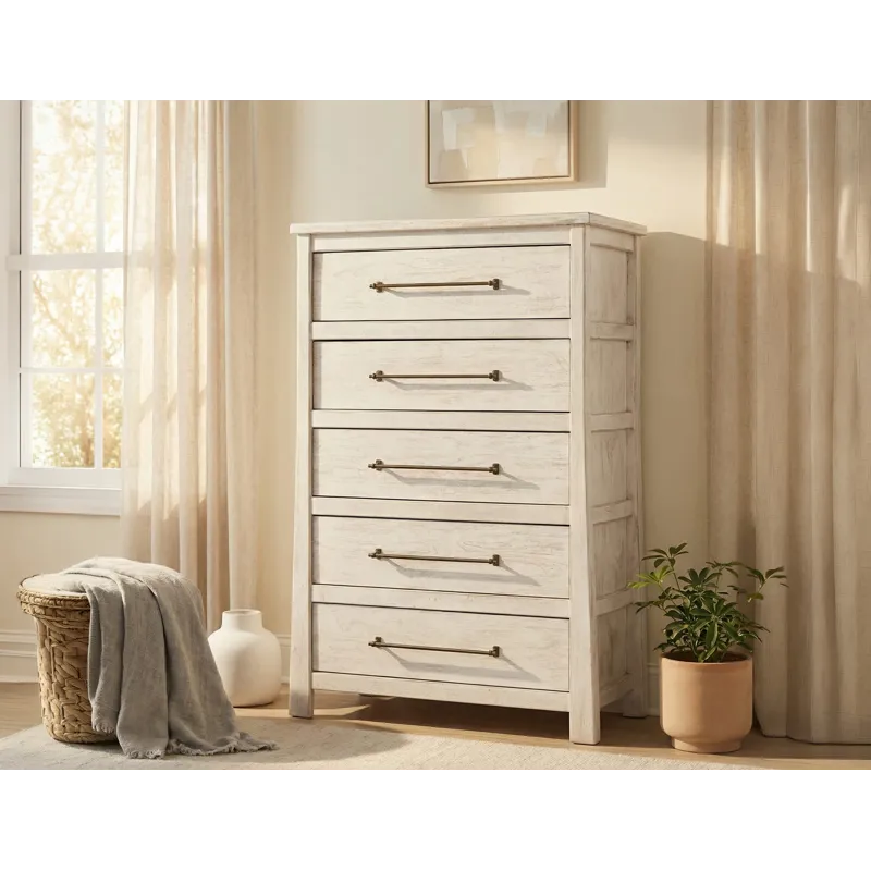 White Roots Chest