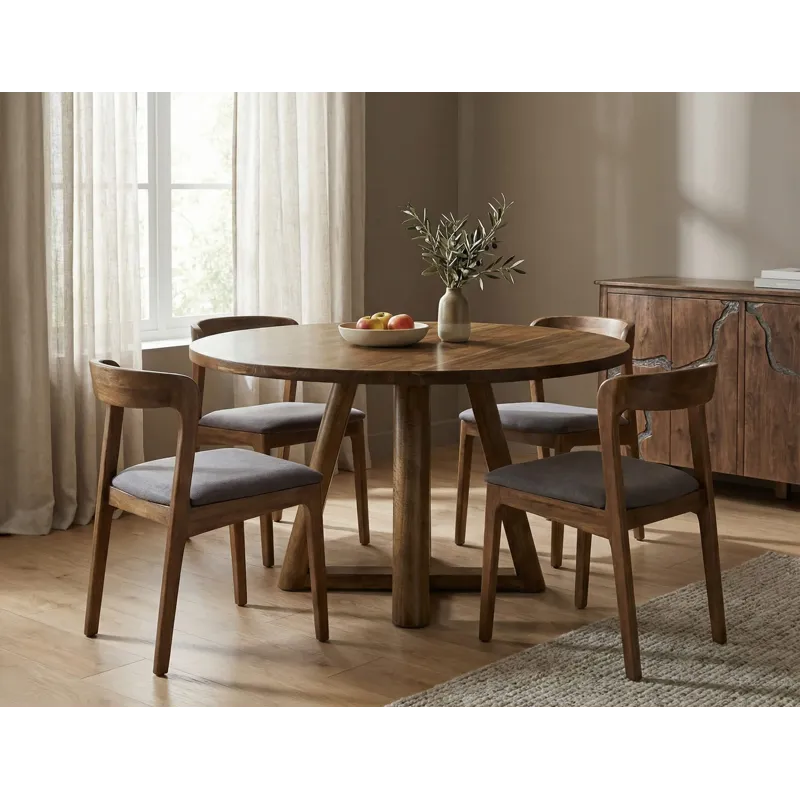 Silver Round Table