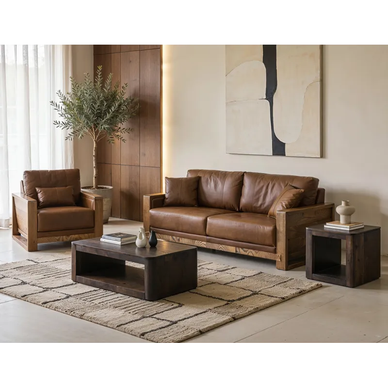 Black Balam Chairside Table