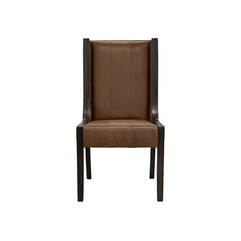 Walnut Upholstered Chair
