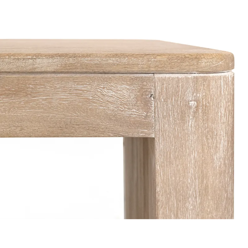 White Balam Chairside Table