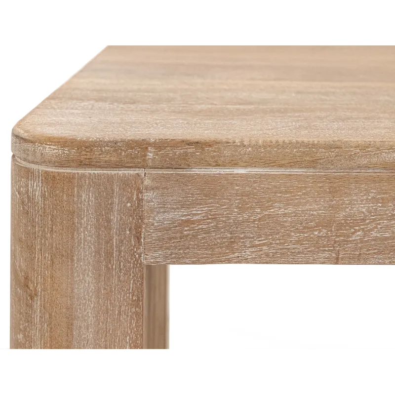 White Balam End Table
