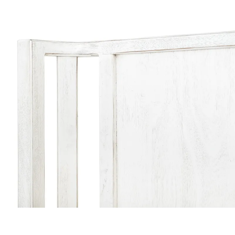 White Roots King Headboard