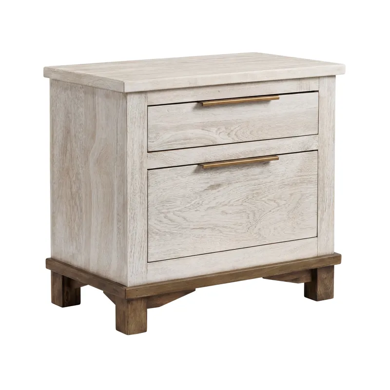 Golden Loft Nightstand