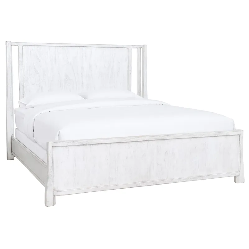 White Roots King Headboard