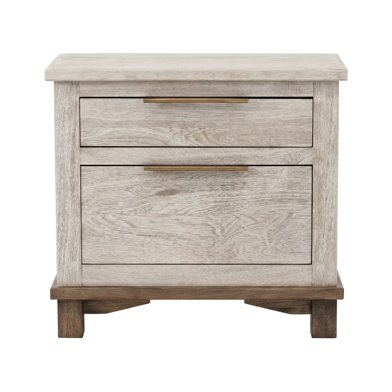 Golden Loft Nightstand