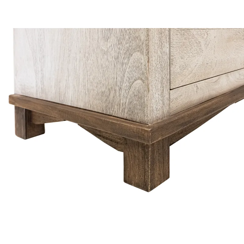Golden Loft Nightstand