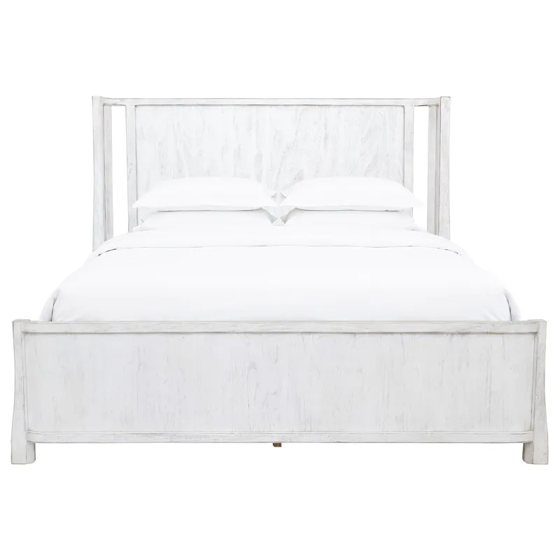 White Roots King Headboard